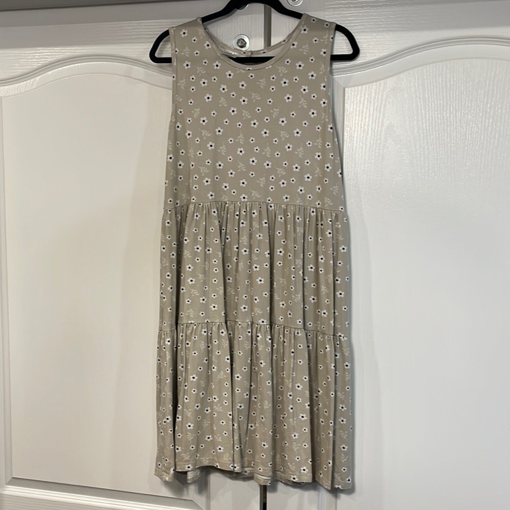 Tint button apparel baby doll dress.XL